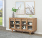 Middleton 4-door Sideboard Server with Dual Drawers Natural