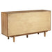 Middleton 4-door Sideboard Server with Dual Drawers Natural