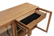 Middleton 4-door Sideboard Server with Dual Drawers Natural