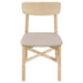 Parkridge 5-piece 59-inch Wood Dining Set White Washed
