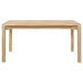 Parkridge 59-inch Rectangular Dining Table White Washed