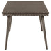Onslow 5-piece 59-inch Rectangular Dining Set Dark Brown