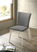 Biloxi Upholstered Dining Side Chair Grey (Set of 2)