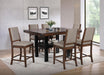 Patterson 60-inch Counter Height Dining Table Mango Oak