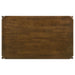Almonte 59-inch Rectangular Wood Dining Table Dark Brown