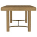Arini 104-inch Extension Leaf Dining Table Sand Wash