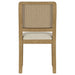 Arini Rattan Cane Dining Side Chair Sand Wash (Set of 2)