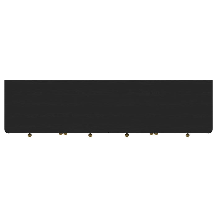 Arini 2-drawer Cane Door Dining Sideboard Server Black