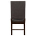 Twain Upholstered Dining Side Chair Warm Grey (Set of 2)
