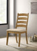 Danvers Wood Dining Side Chair Brown Oak (Set of 2)