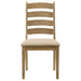 Danvers Wood Dining Side Chair Brown Oak (Set of 2)