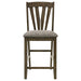 Canfield Counter Height Dining Side Chair Brown (Set of 2)