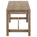 Scottsdale 6-piece Rectangular Dining Set Brown Washed