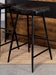 Bayu Leather Upholstered Bar Stool Espresso (Set of 2)