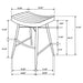 Bayu Leather Upholstered Bar Stool Espresso (Set of 2)
