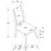 Judd 7-piece 54-inch Round Wood Dining Table Set Pearl White