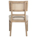 Kailani Rattan Cane Dining Side Chair Beige Oak (Set of 2)