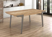 Nogales Rectangular 71-inch Wood Dining Table Coastal Grey