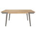 Nogales Rectangular 71-inch Wood Dining Table Coastal Grey