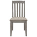 Nogales Wood Dining Side Chair Coastal Grey (Set of 2)