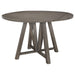 Athens 7-piece Drop Leaf Counter Height Dining Set Barn Grey