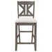 Athens 7-piece Drop Leaf Counter Height Dining Set Barn Grey