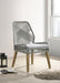 Nakia Woven Rope Dining Side Chairs Grey (Set of 2)