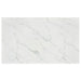 Athena Rectangular 64-inch Faux Marble Dining Table Chrome