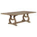 Brockway 5-piece Extension Leaf Dining Set Barley Brown