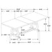Brockway 7-piece Extension Leaf Dining Set Antique Java