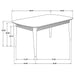 Partridge 6-piece Dining Set Natural Sheesham and Camel