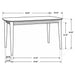 Partridge 7-piece Counter Dining Set Sheesham and Camel
