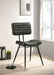 Misty Leather Upholstered Dining Chair Espresso (Set of 2)