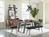 Misty Leather Upholstered Dining Chair Espresso (Set of 2)
