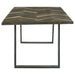 Misty 6-piece Rectangular Dining Set Sheesham and Espresso