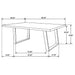Misty 7-piece Rectangular Dining Set Sheesham and Espresso