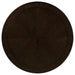 Twyla 60-inch Round Dining Table with Drawer Dark Cocoa