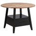 Gibson Round 50-inch Counter Height Dining Table Yukon Oak