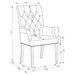 Alana Velvet Upholstered Dining Arm Chair Sand