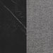 Smith 5-piece Rectangular Ceramic Top Dining Table Set Black
