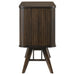 Wes 2-door Sideboard Buffet Storage Cabinet Dark Walnut