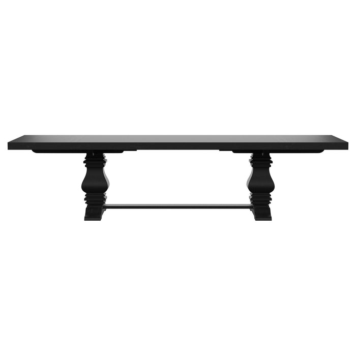 Florence 9-piece 126-inch Extension Dining Table Set Beige