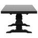 Florence 9-piece 126-inch Extension Dining Table Set Grey