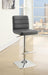 Bianca Upholstered Adjustable Bar Stool Grey (Set of 2)