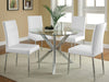 Maston Upholstered Dining Side Chair White (Set of 4)