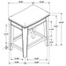 Elliston 5-piece Counter Height Dining Table Set Dark Grey