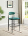 Tina Fabric Upholstered Bar Chair Green (Set of 2)
