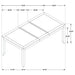Elodie 5-piece Rectangular Extension Leaf Dining Set Black