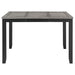 Elodie 5-piece Extension Leaf Counter Dining Set Black