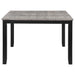 Elodie 5-piece Extension Leaf Counter Dining Set Black